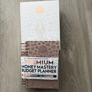 Premium Money Mastery Budget Planner - Brown